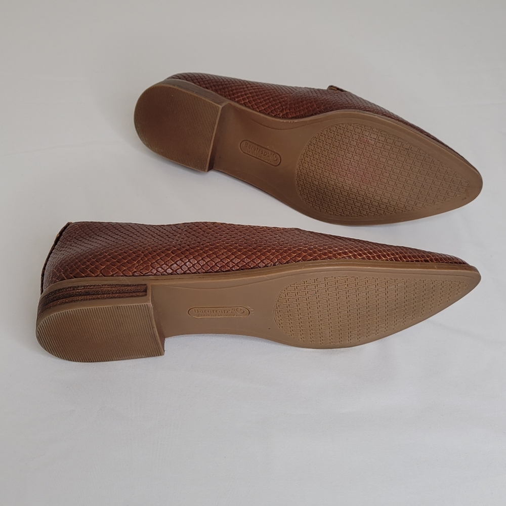 Baretraps Gyanna Leather Loafers Brown Womens Size 10 - Picture 8 of 14